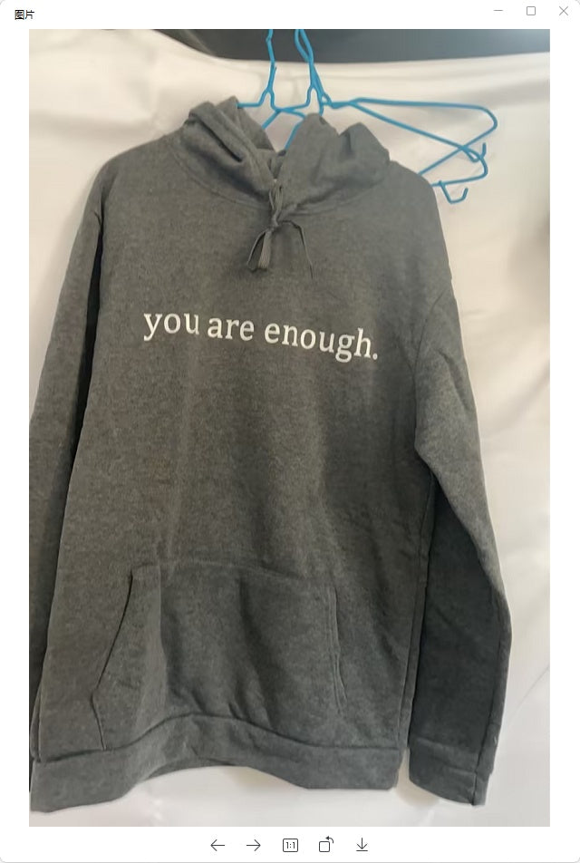 YOU ARE ENOUGH HOODIE