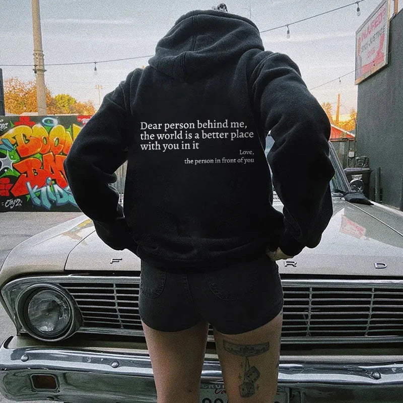 YOU ARE ENOUGH HOODIE