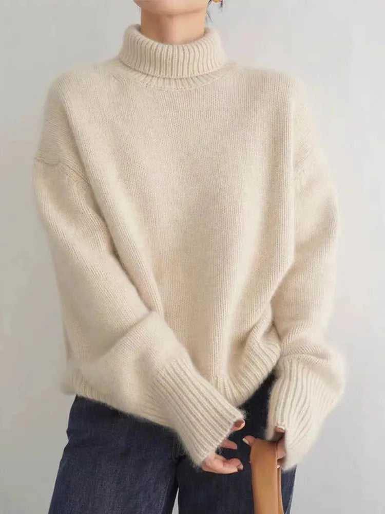 PAULA | Wollrollkragenpullover