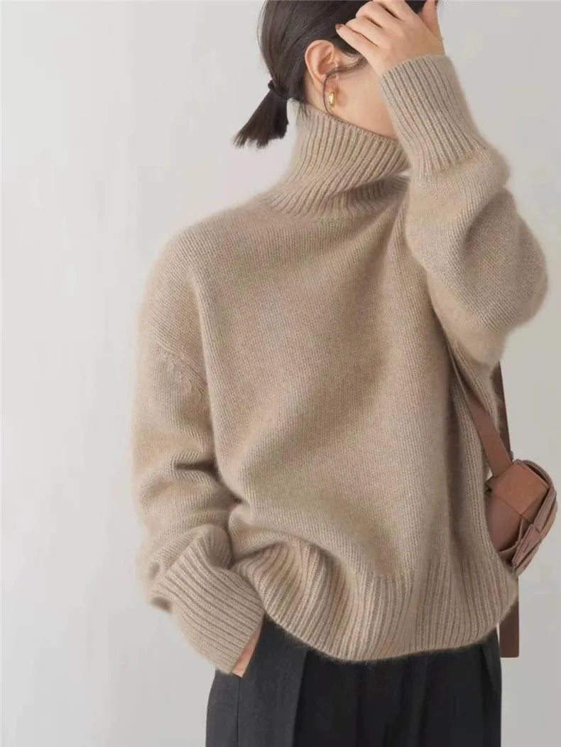 RILEY | WOOL TURTLENECK SWEATER