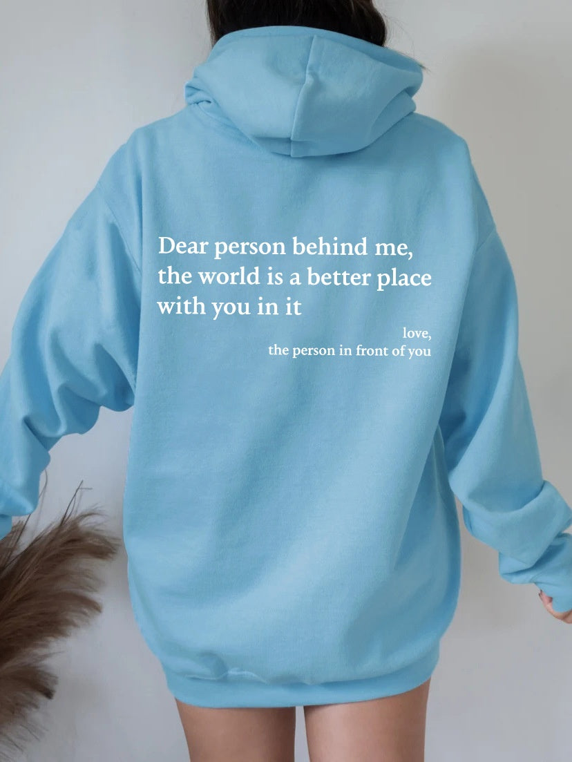 YOU ARE ENOUGH HOODIE