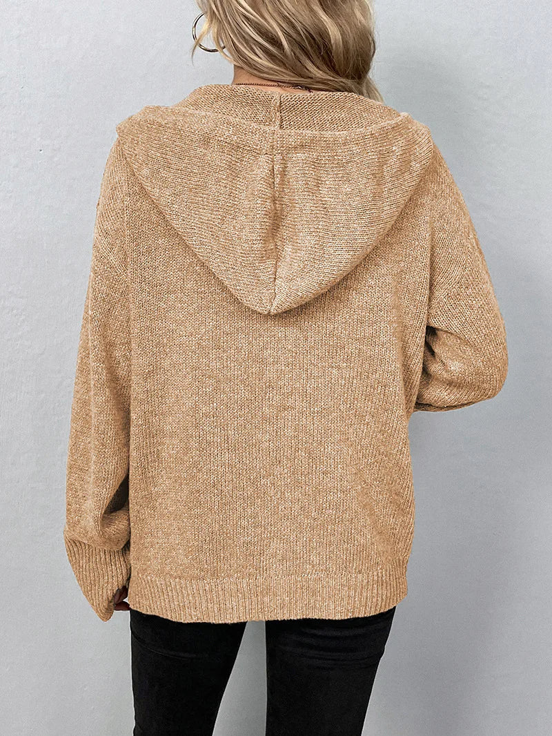 CAMILLA | HOODED CARDIGAN