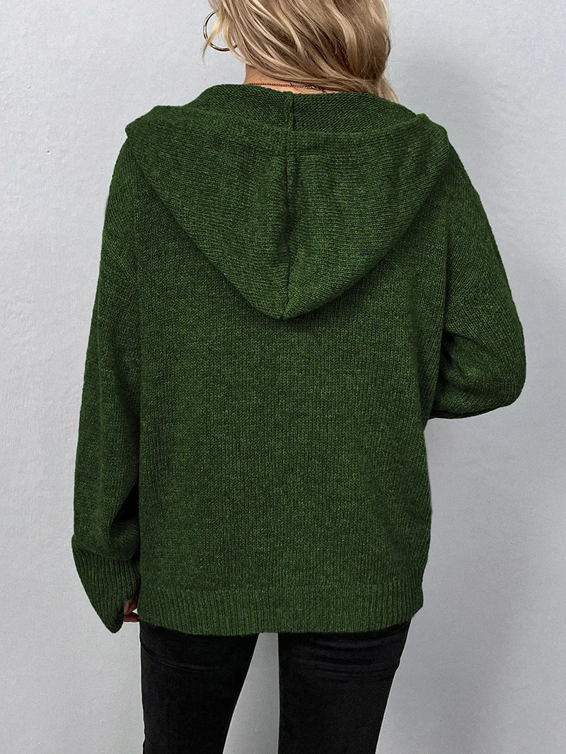 CAMILLA | HOODED CARDIGAN