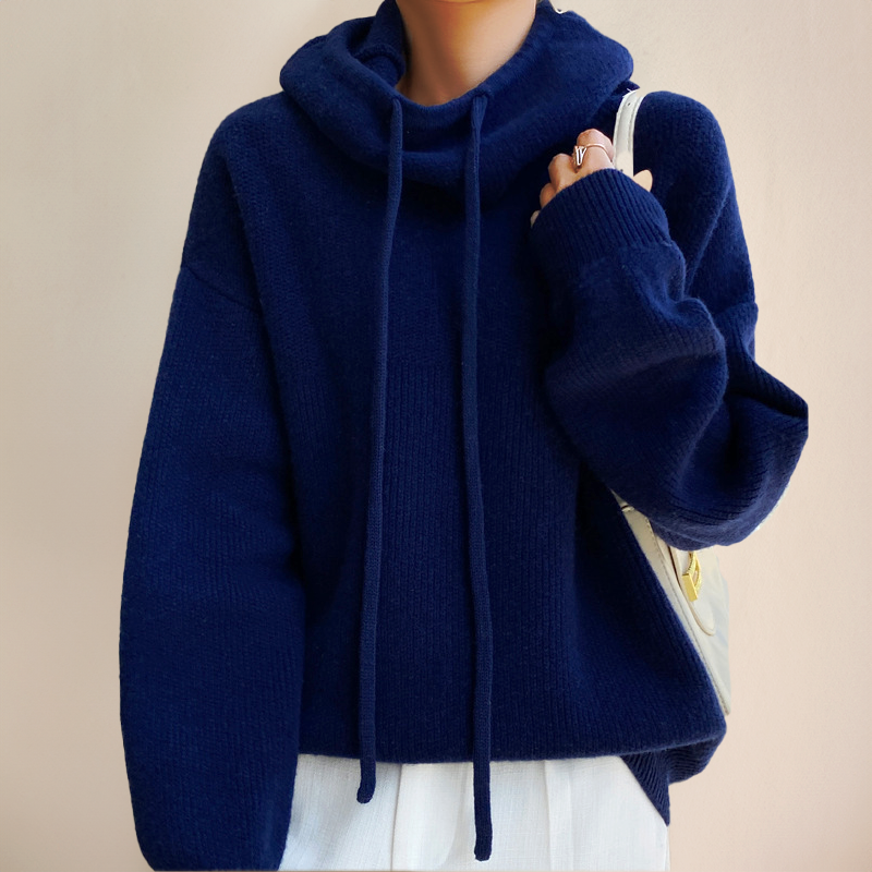 GRACE - Chic Cashmere Hoodie